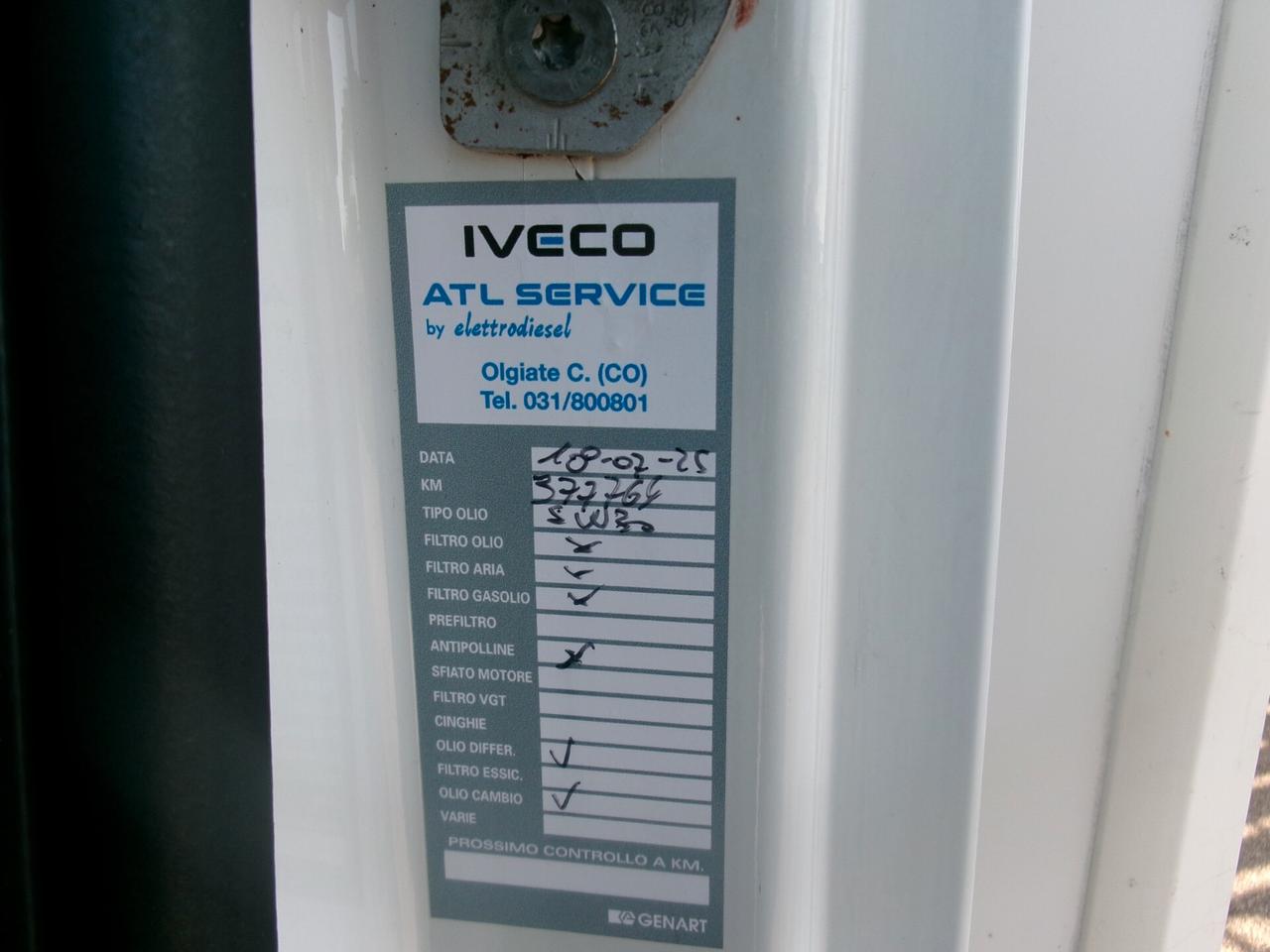 Iveco Daily 35C13 2.3 130CV E5 FRIGO ATP FRCX 01/2027 7 PEDANE MECCANICA PERFETTA