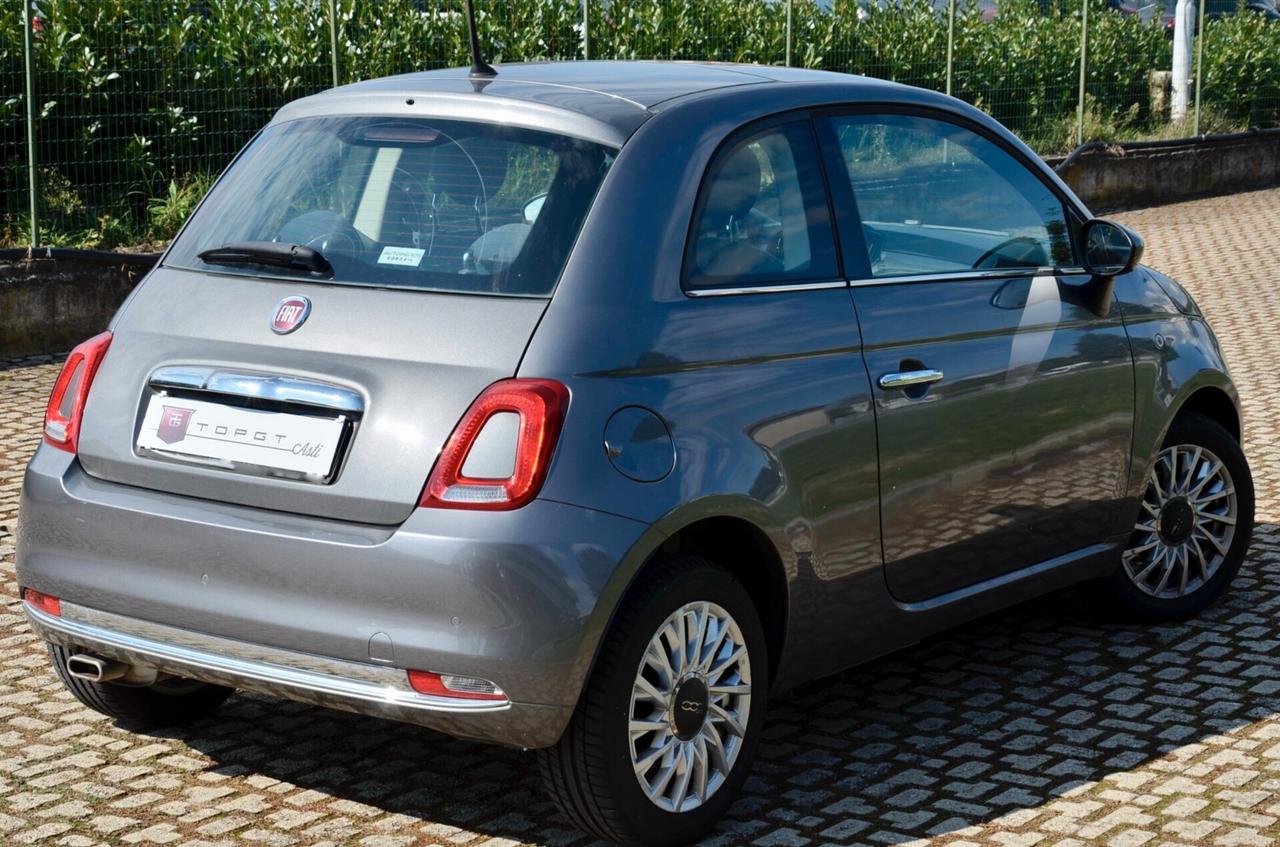 FIAT 500 1.2 LOUNGE 69cv , TUTTI SERVICE FIAT, EURO 6D, TETTO, A/C, PERMUTE