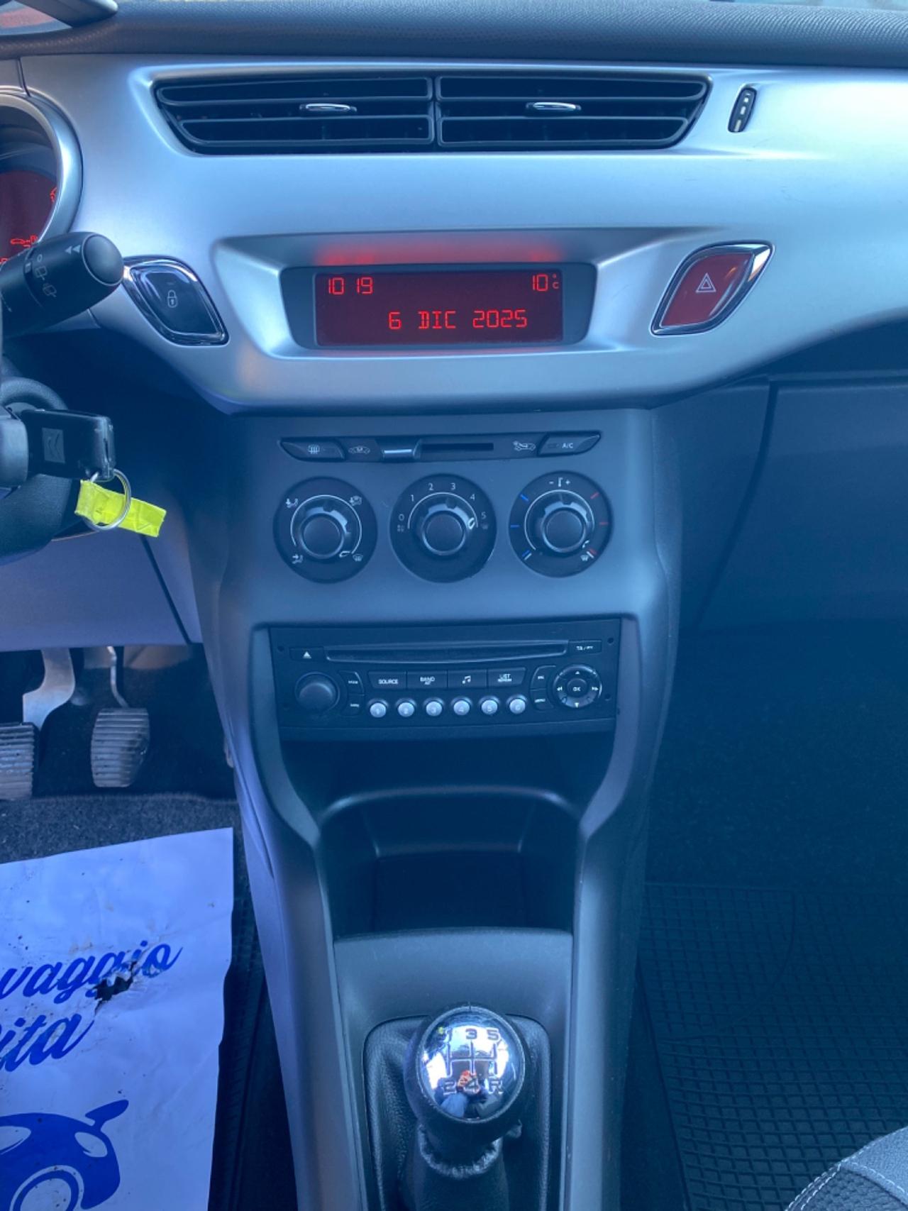 Citroen C3 1.1 Fine 2011 SOLO 80000 Km