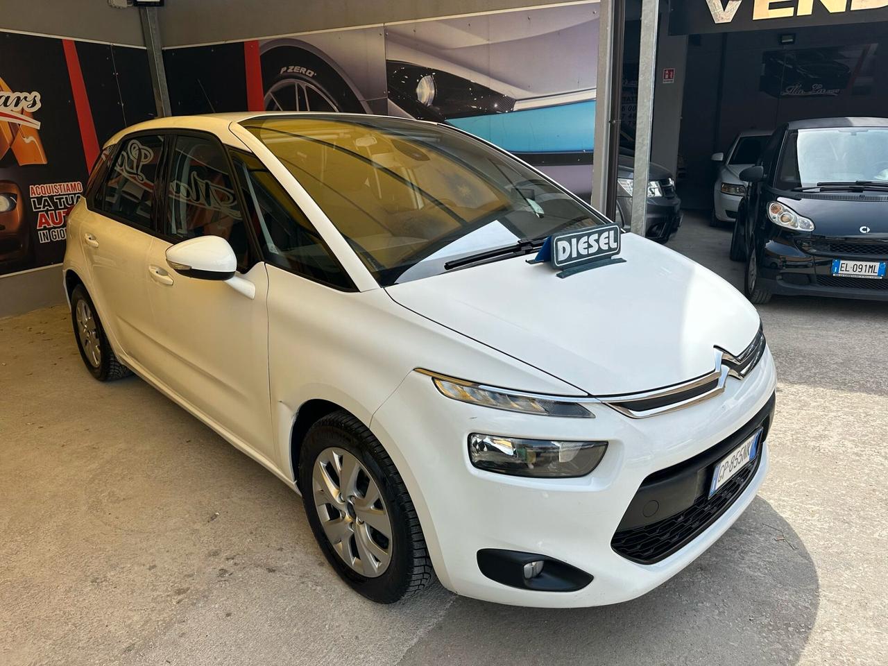 Citroen C4 Picasso 1.6cc diesel 12 mesi garanzia-2014