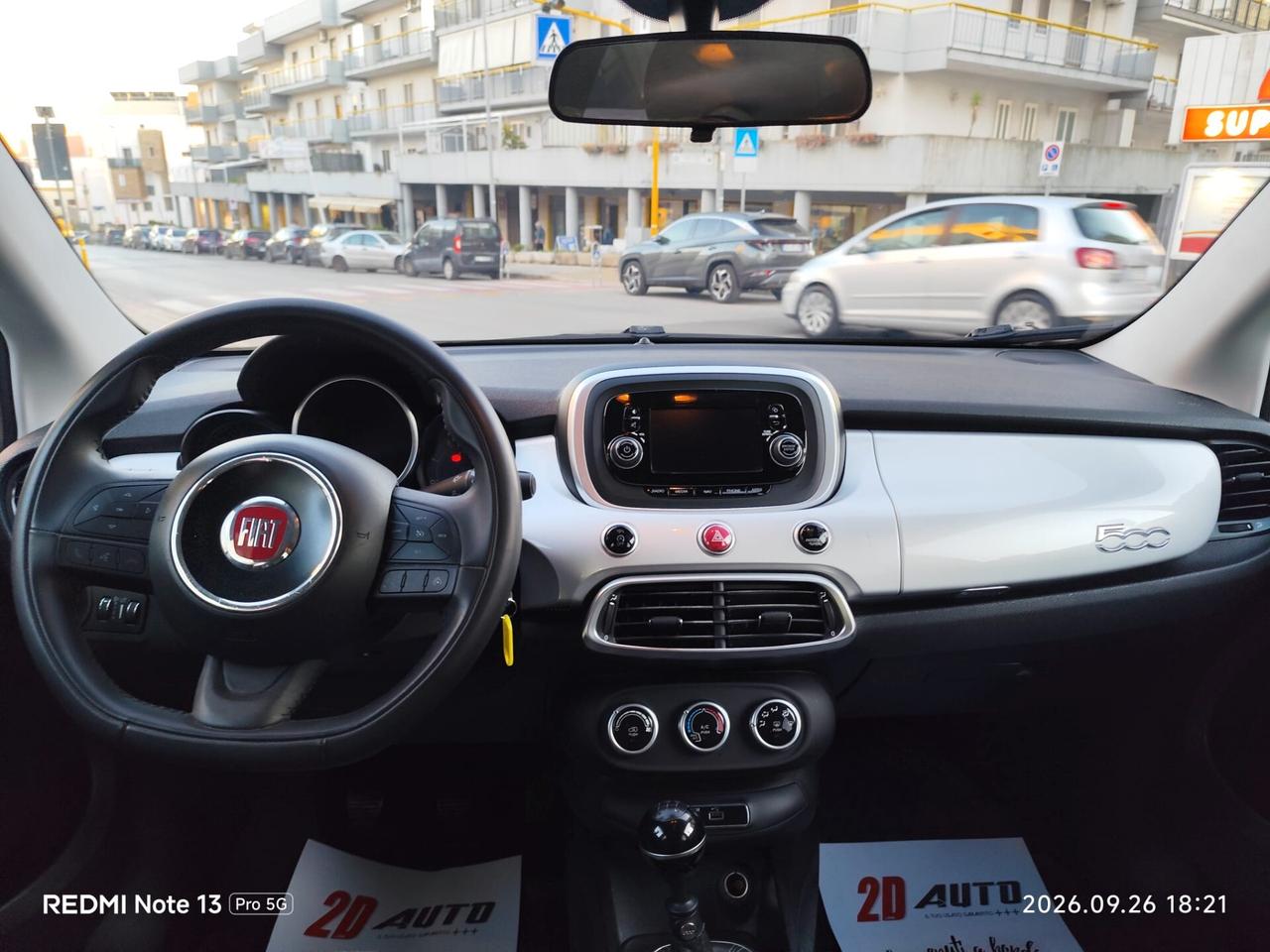 Fiat 500X 1.3 MultiJet Pop Star * 95cv * Pelle * Navi * Garantita 12 Mesi