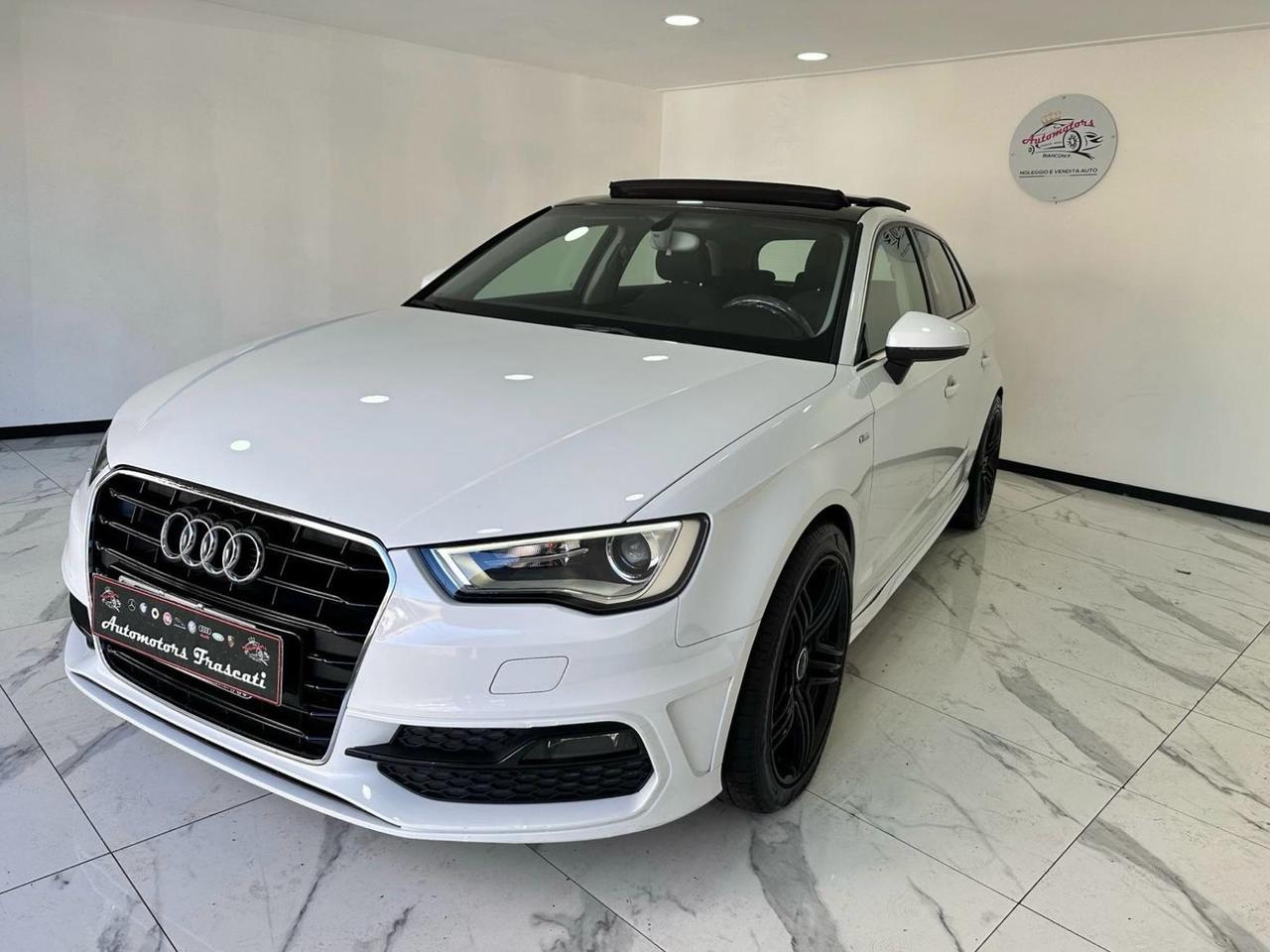 Audi A3 SPB 1.6 TDI - S tronic - S-LINE-TETTINO-GARANTITA-2014