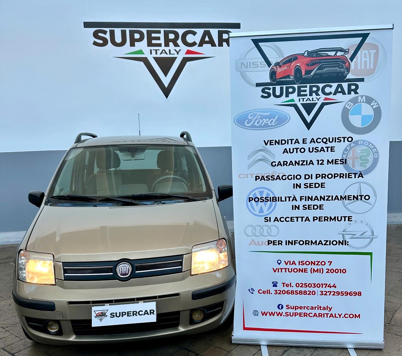 Fiat Panda 1.2 Benz, Euro 4, Unico Propri e garantita