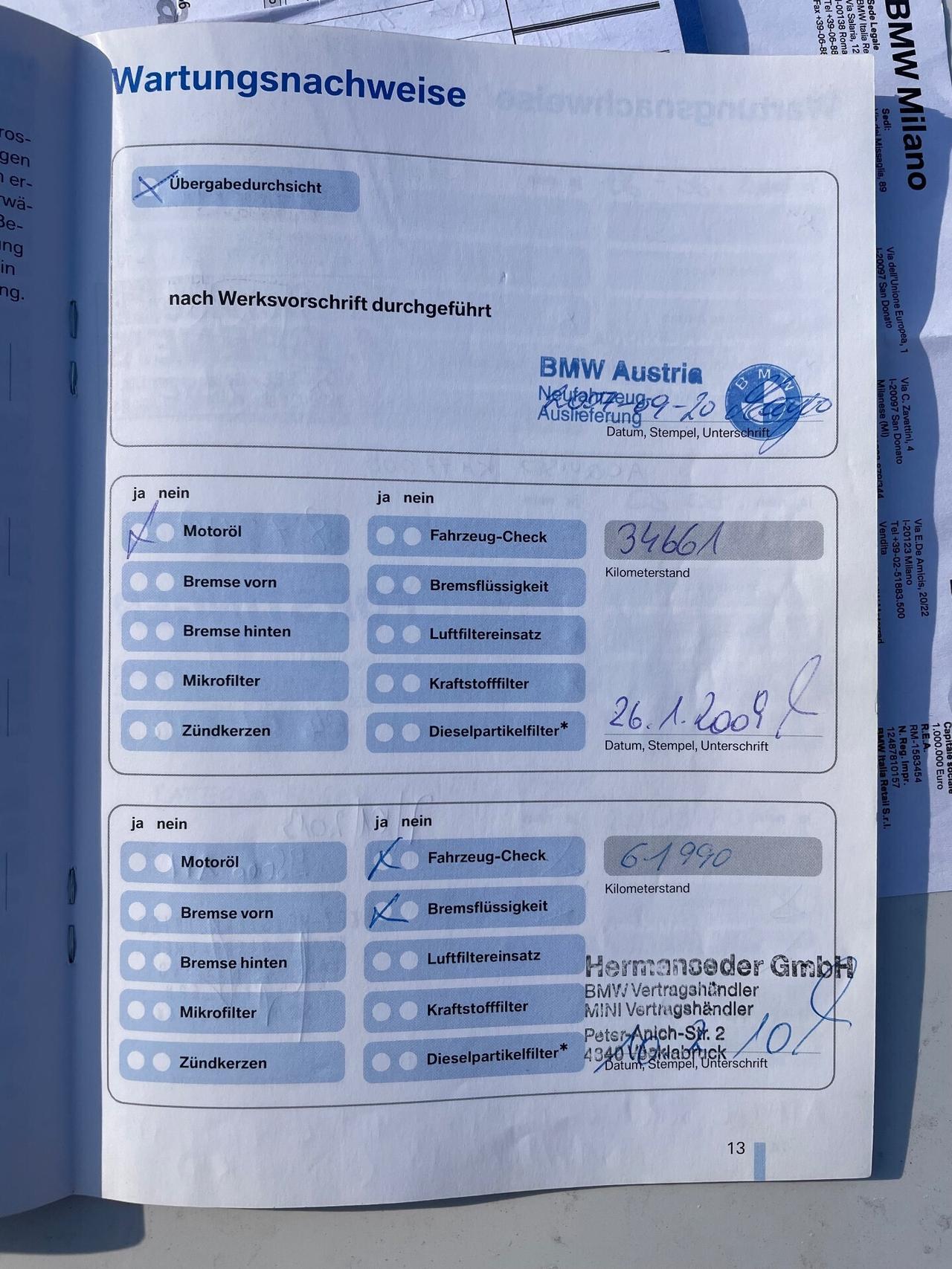 Bmw 318d 120cv/1PROP/TAGLIANDI/GARANZIA