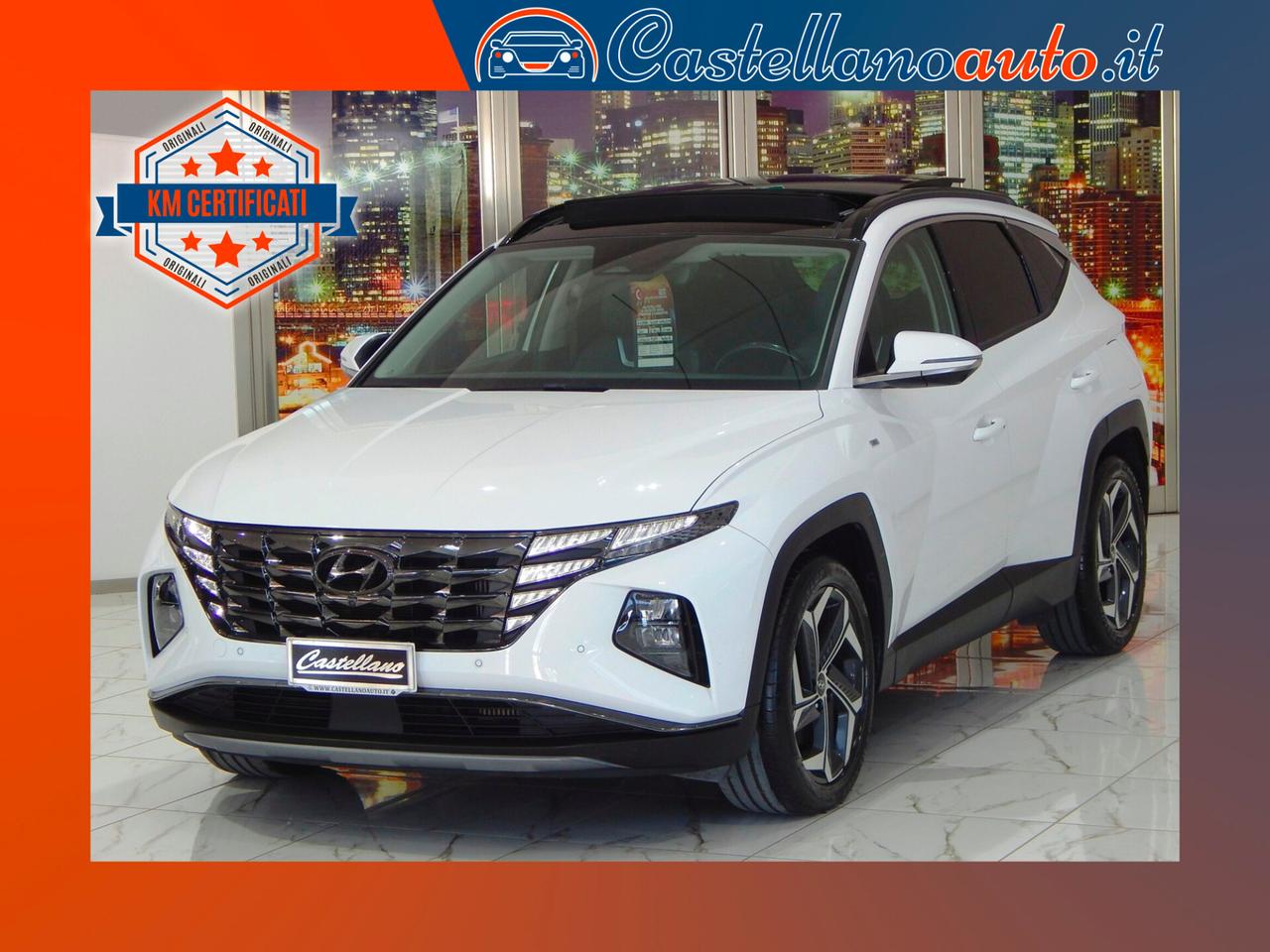 Hyundai Tucson 1.6 crdi 48V Exellence dct TETTO-NAVI-PELLE-RADAR