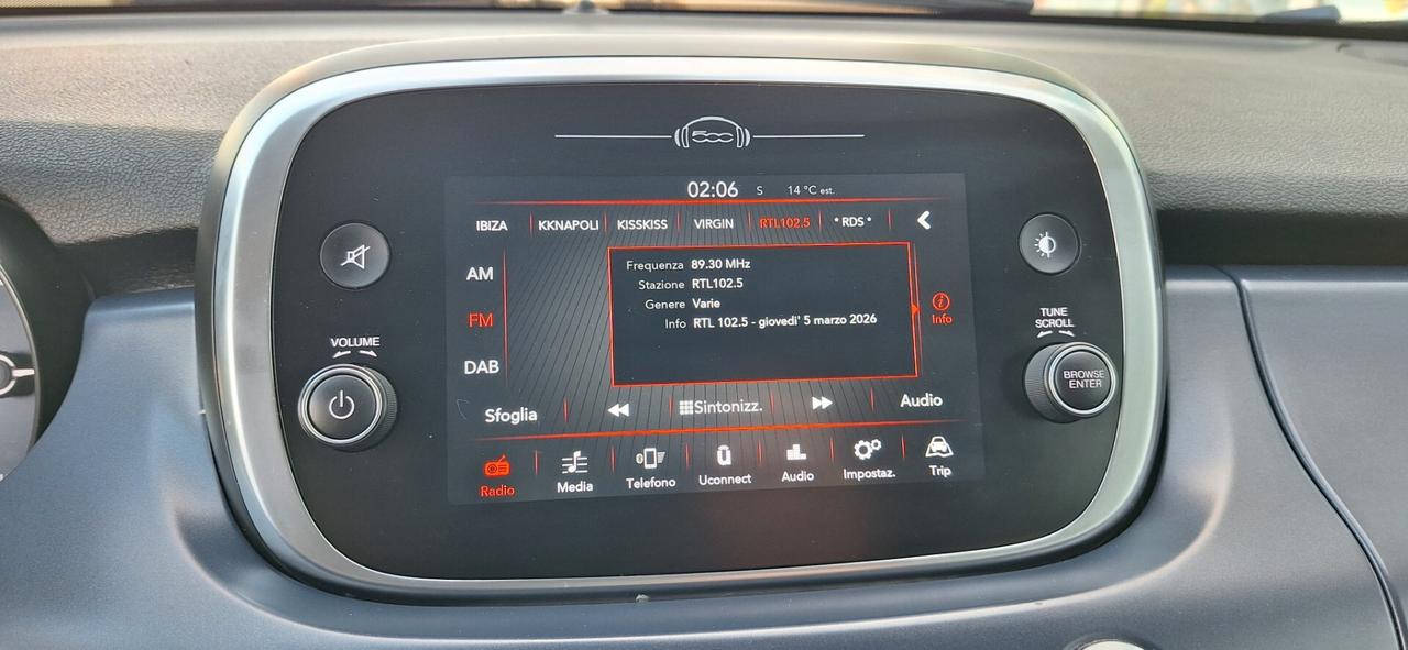 Fiat 500X 1.0 BENZINA 120 CV Cult