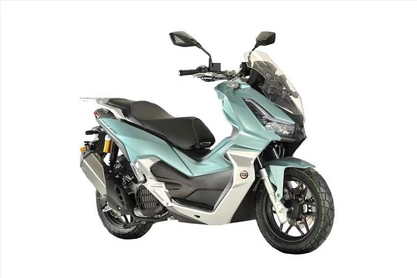 SCOOTER TNT MOTOR XCO 125CC NERO METAL STRUMENTAZIONE TFT E5