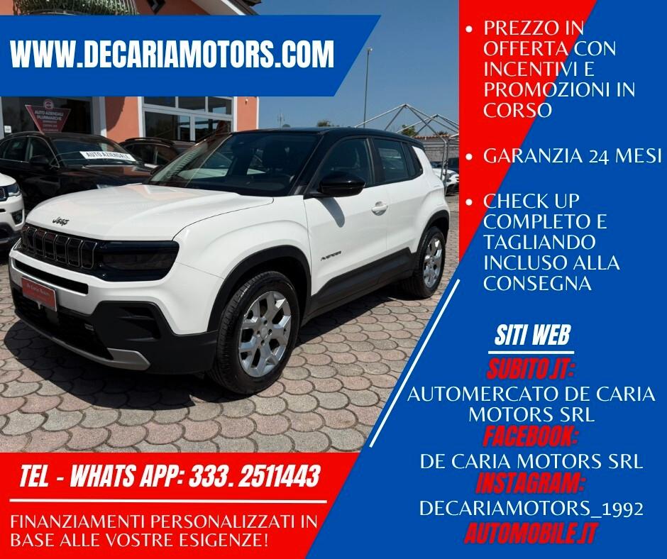 Jeep Avenger 1.2 Benz. 101CV Altitude - 2023