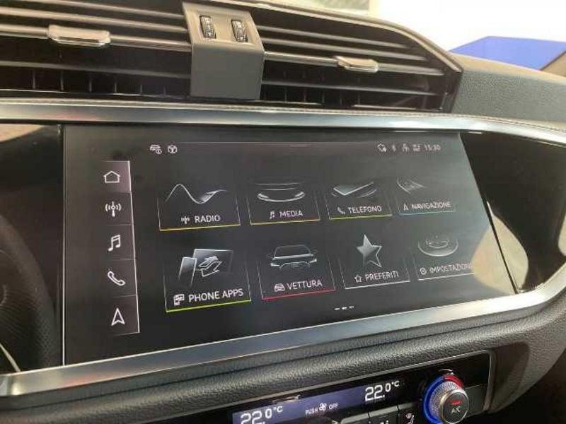 Audi Q3 I 2019 Sportback 35 1.5 tfsi Identity Black s-tronic