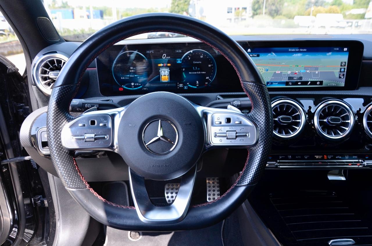 MERCEDES-BENZ A 200d PREMIUM AMG LINE 150cv AUTO, EURO 6D, 64 COLORI, HI-FI PREMIUM, RETROCAMERA, PERMUTE