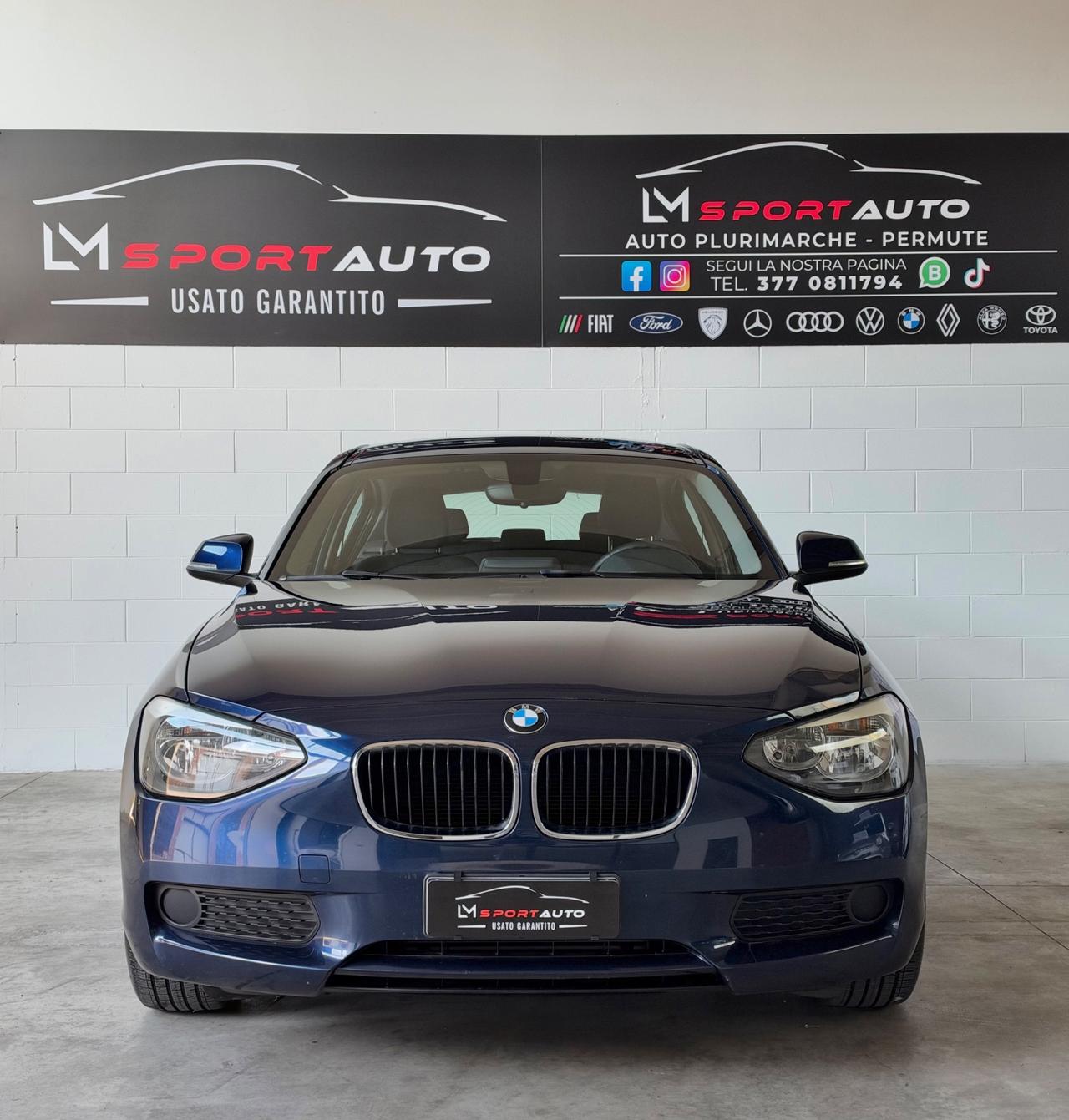 Bmw 114 114i 5p. IDEALE NOPATENTATI GARANZ 12 MESI
