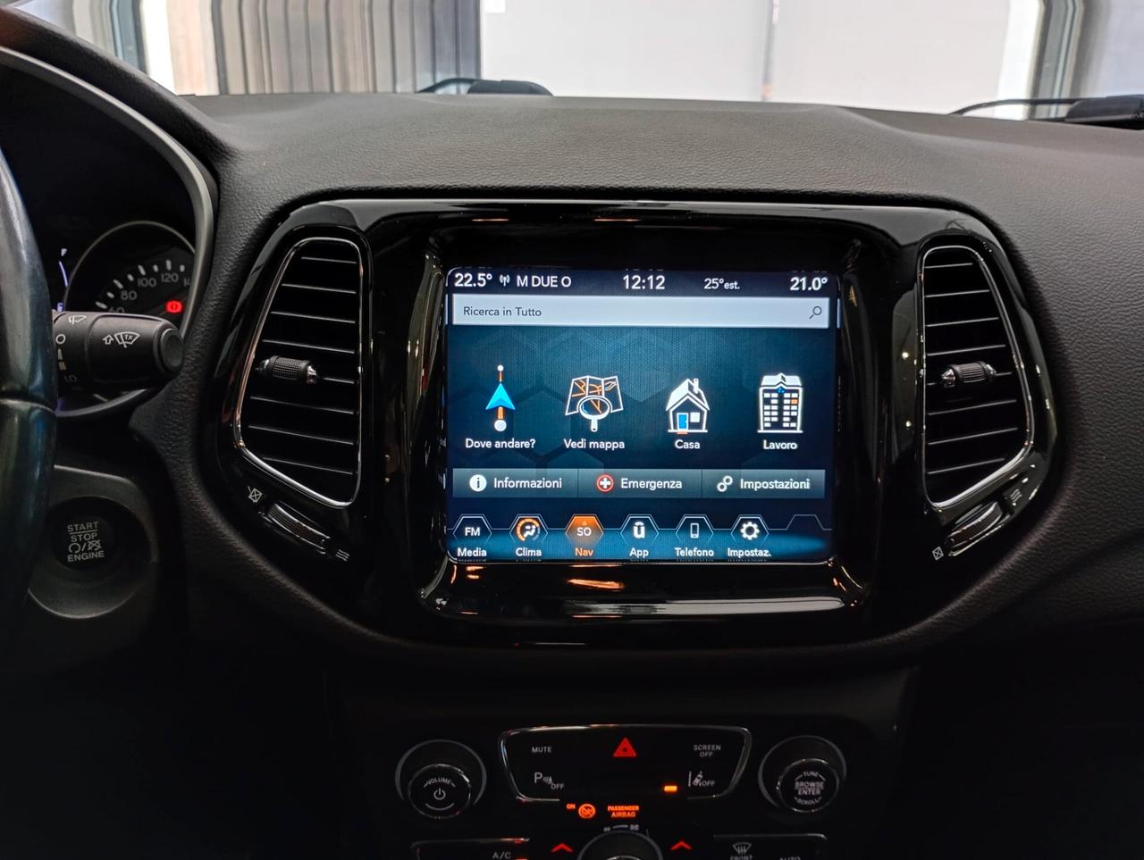 Jeep Compass 2.0 MJET 140CV 4x4 Automatica Night Eagle Navi Pelle