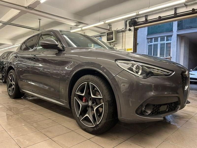 Alfa Romeo Stelvio 2.2 Turbodiesel 210 CV AT8 Q4 Veloce TETTO HARMAN