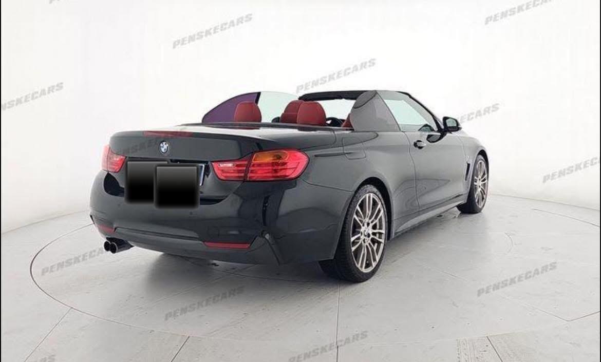 Bmw 435dA xDrive Cabrio Msport "NAVY PELLE LED H/K 19"