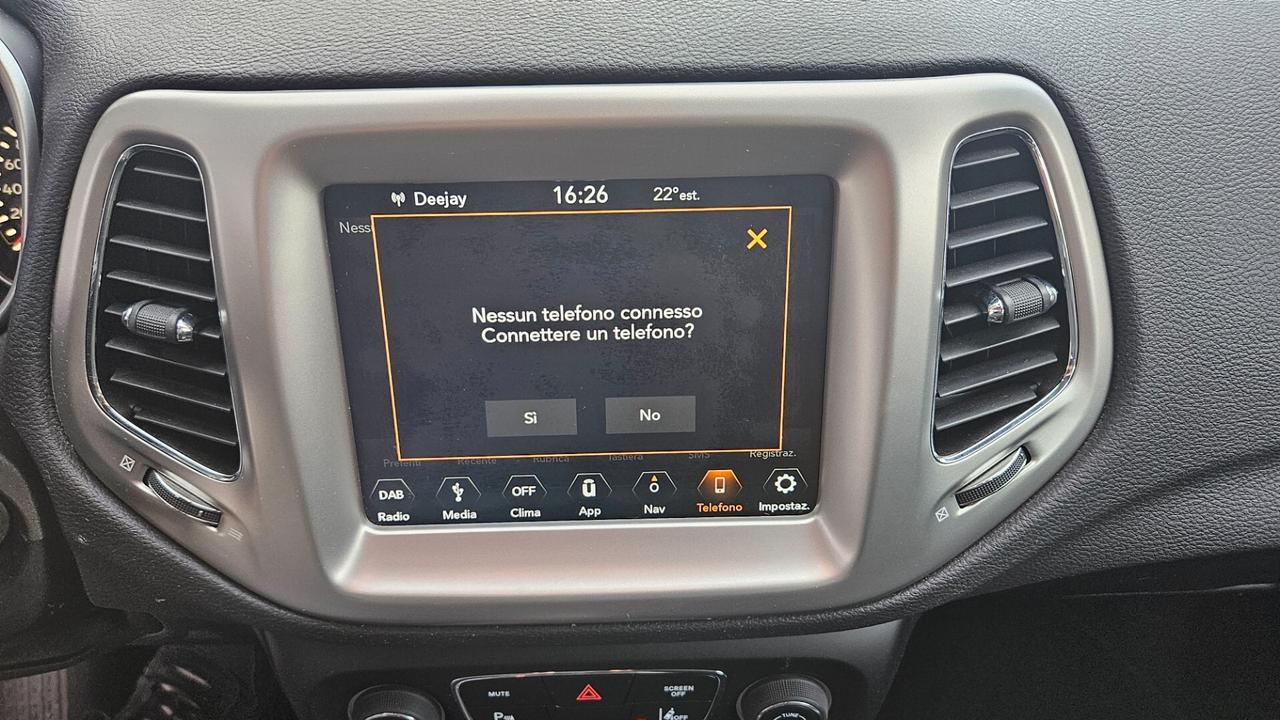 Jeep Compass 2.0 mjt Longitude 4wd 140cv auto CAMERA-NAVY-