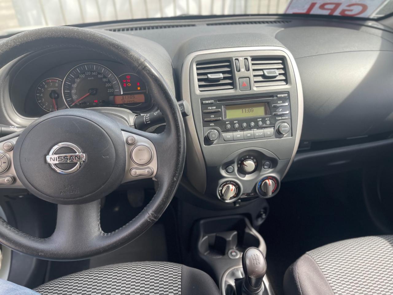 Nissan Micra 1.2 12V 5 porte GPL Eco Visia TPMS