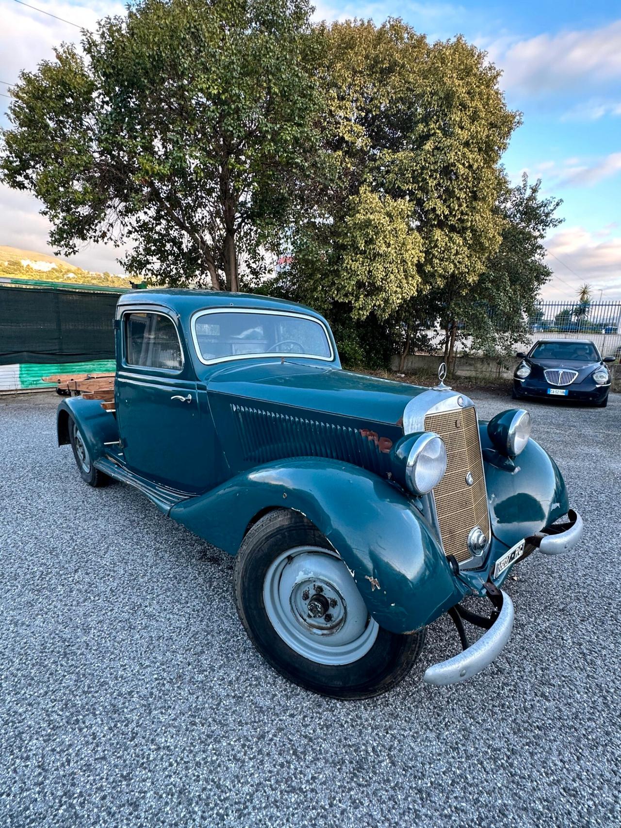 MERCEDES 170 S DIESEL 1952 PICK UP