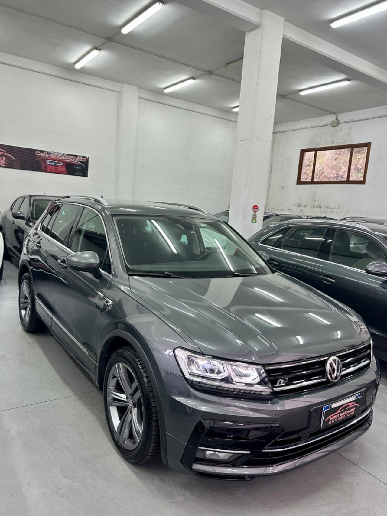 VW TIGUAN 2.0 150 cv R LINE FULL OPTIONAL finanziabile