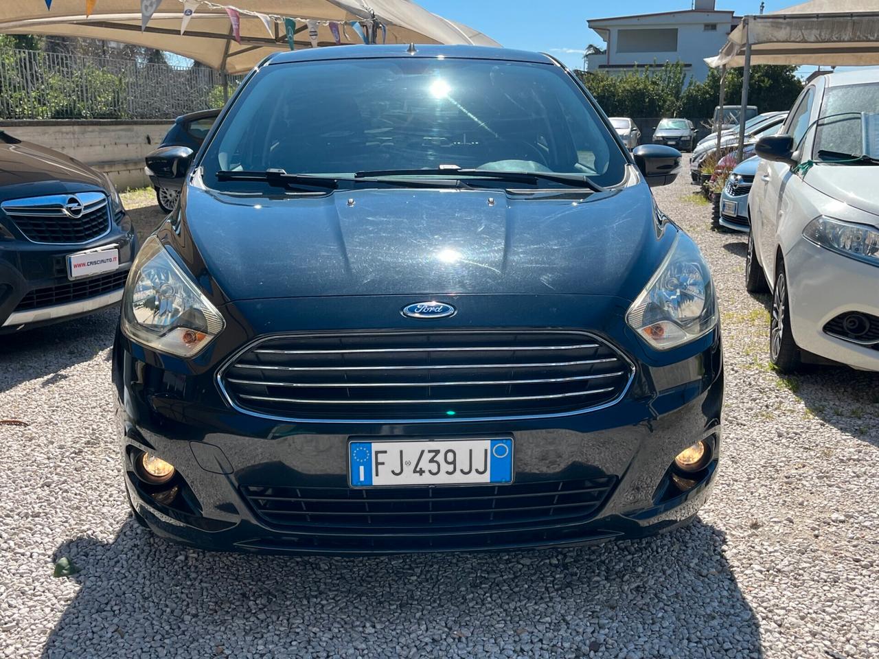 Ford Ka 1200 BENZINA 5 PORTE KM CERTIFICATI UNICO PROPRIETARIO 2017