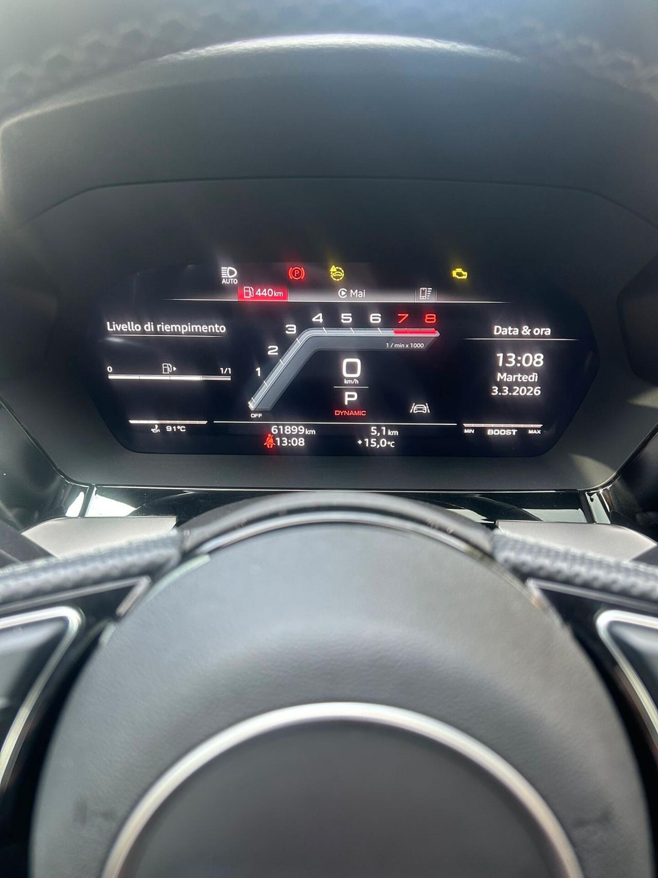 Audi A3 S3 SPB TFSI 310 CV quattro S tronic