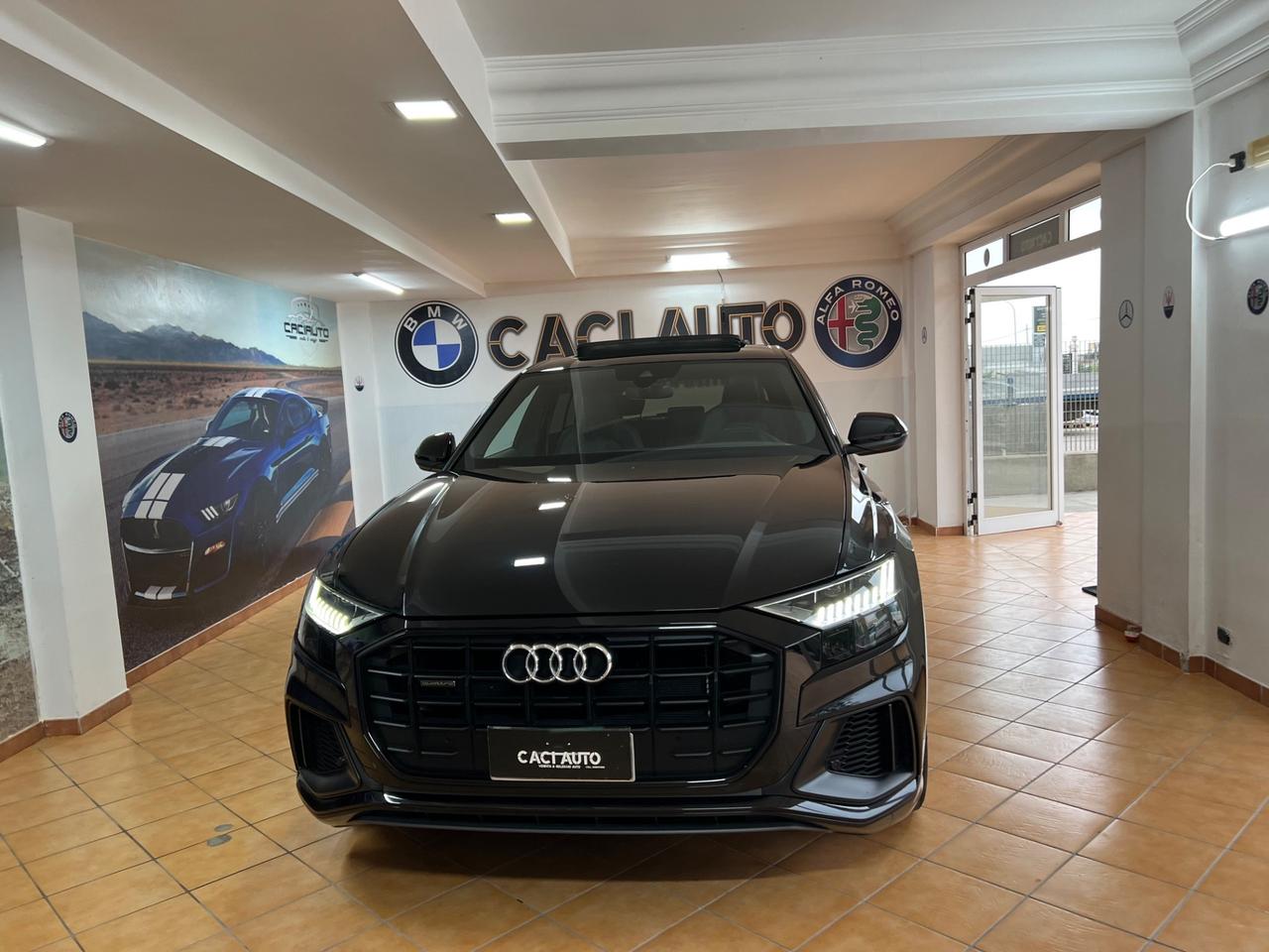 Audi Q8 50 TDI 286 CV quattro tiptronic Sport S line total black full optional