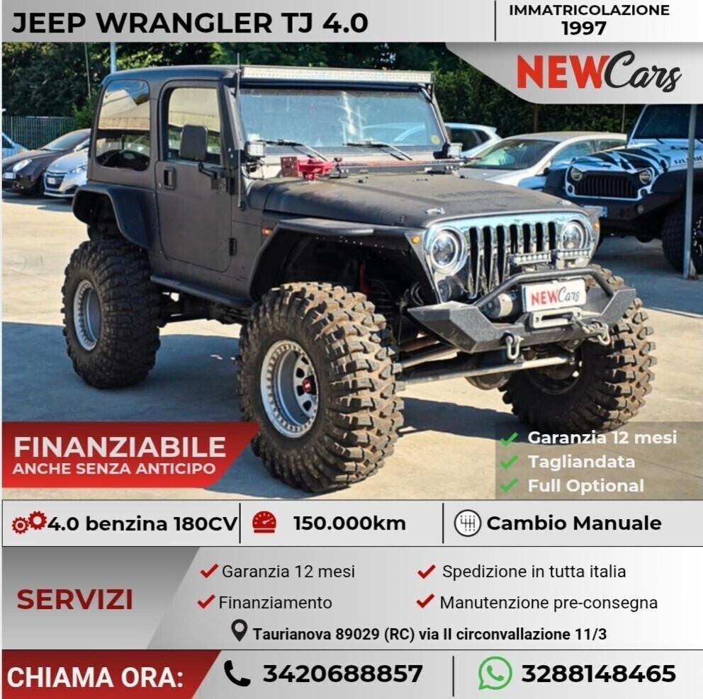 Jeep Wrangler 4.0 cat Hard top (EU)