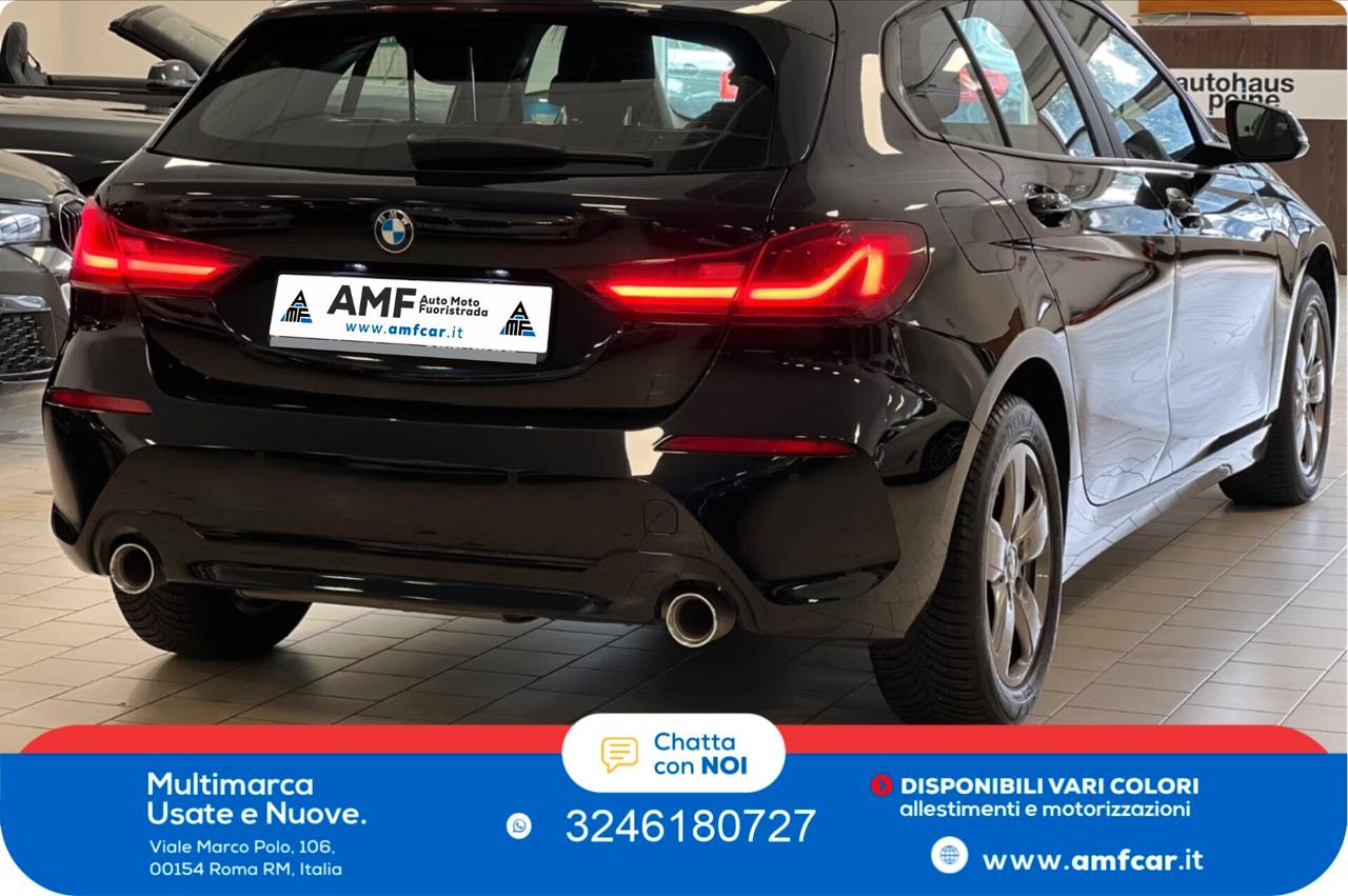 Bmw 118d 5p. Advantage Cambio Manuale Navi Pdc