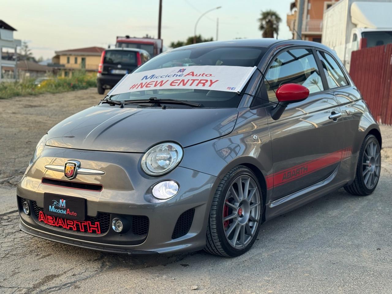ABARTH 500 1.4 T-JET 135 CV R17 SCARICO FULL