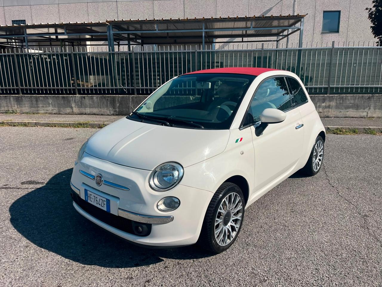 Fiat 500 1.2 benz cabrio solo 59.000 km