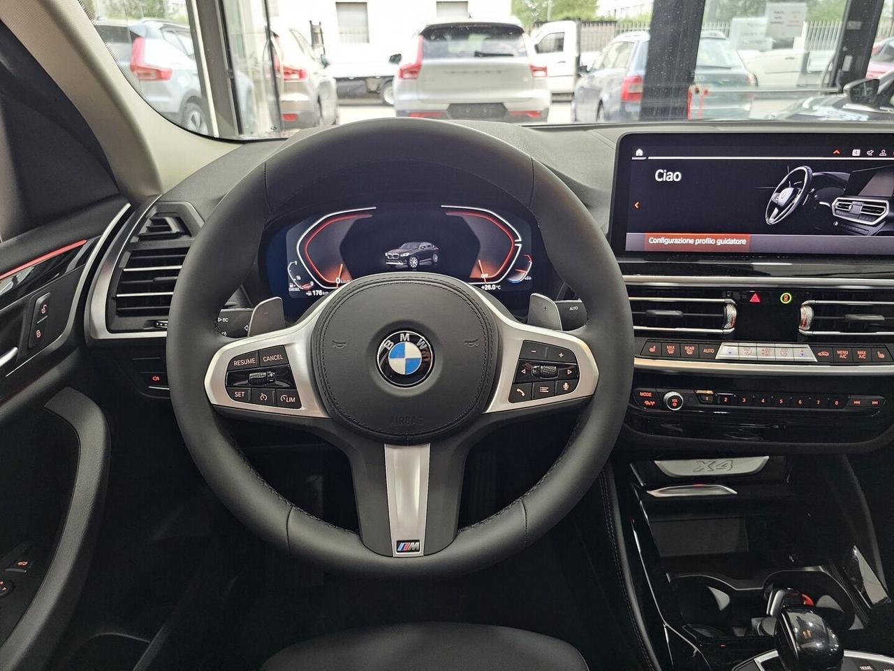 BMW X4 Xdrive 20d mhev Tetto cam Nav PDC Full LED