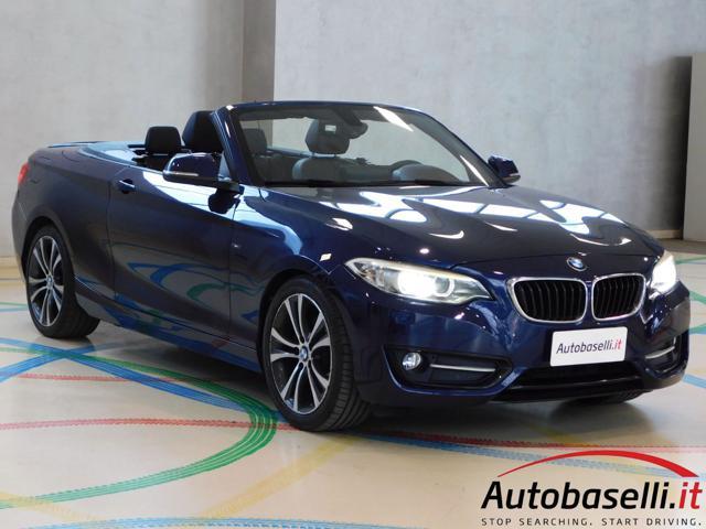 BMW 220 D CABRIO SPORT AUTOMATICA 190CV EURO 6B