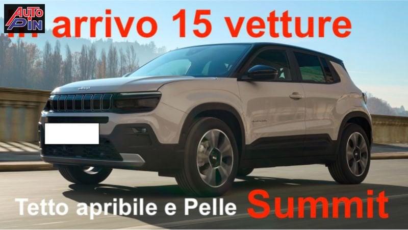 Jeep Avenger Avenger 1.2 110 CV MHEV Summit *TETTO APRIBILE*PELLE*