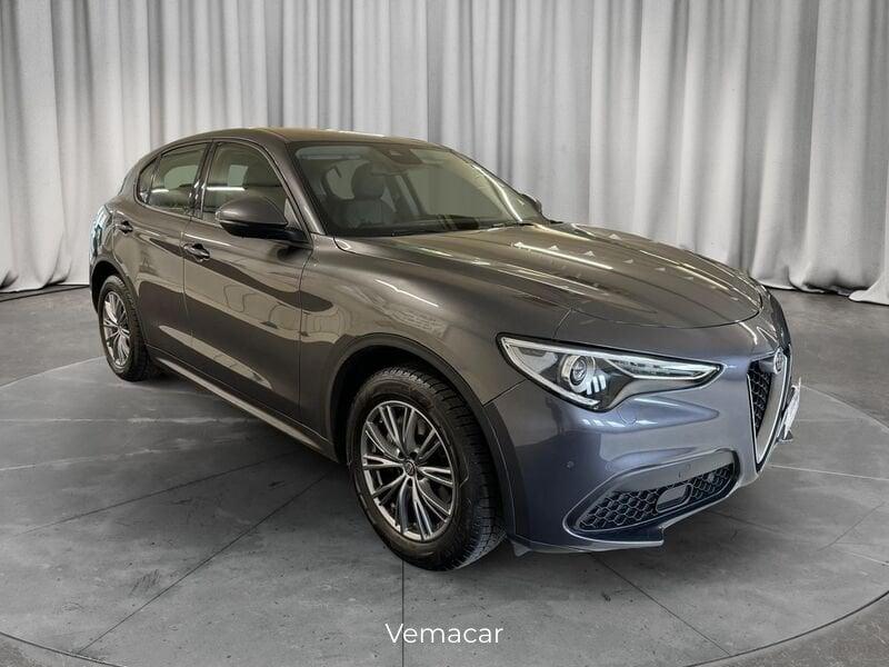 Alfa Romeo Stelvio 2.2 T D 190CV Business AT8 Q4-PELLE TOT-RETROC PACK DRIVER-ENTRY SAFETY SOLO KM 50700!