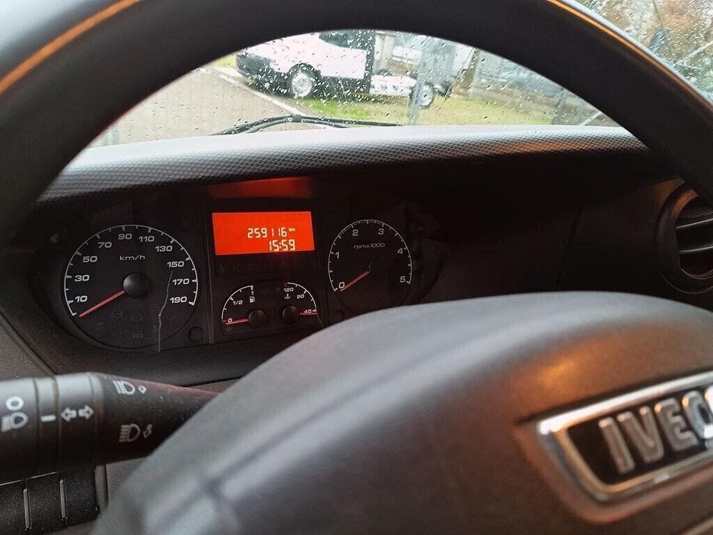 Iveco daily 35S12 2014 doppia +cassone