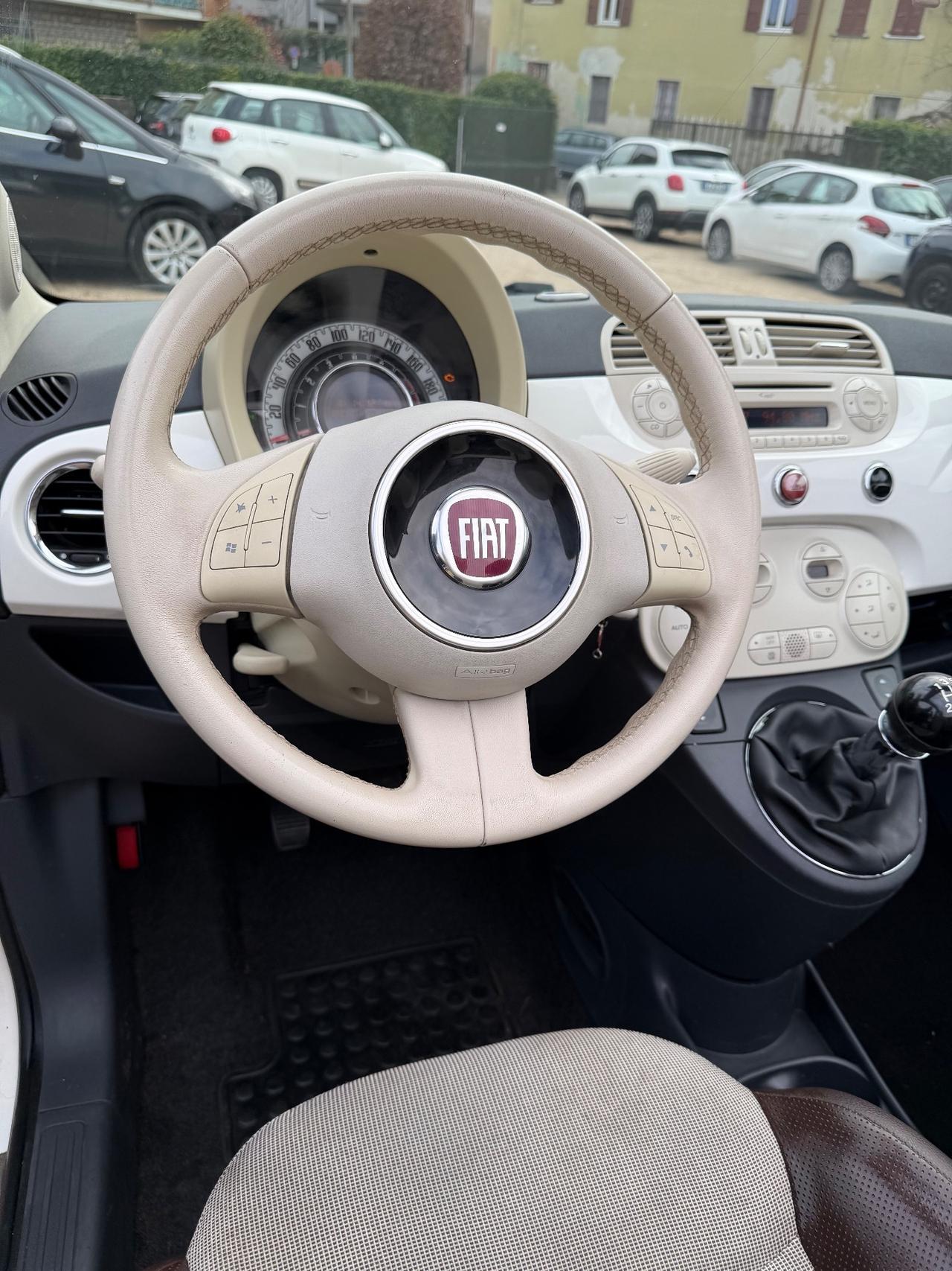 Fiat 500C LOUNGE KMCERT GARANZ UNICOPR