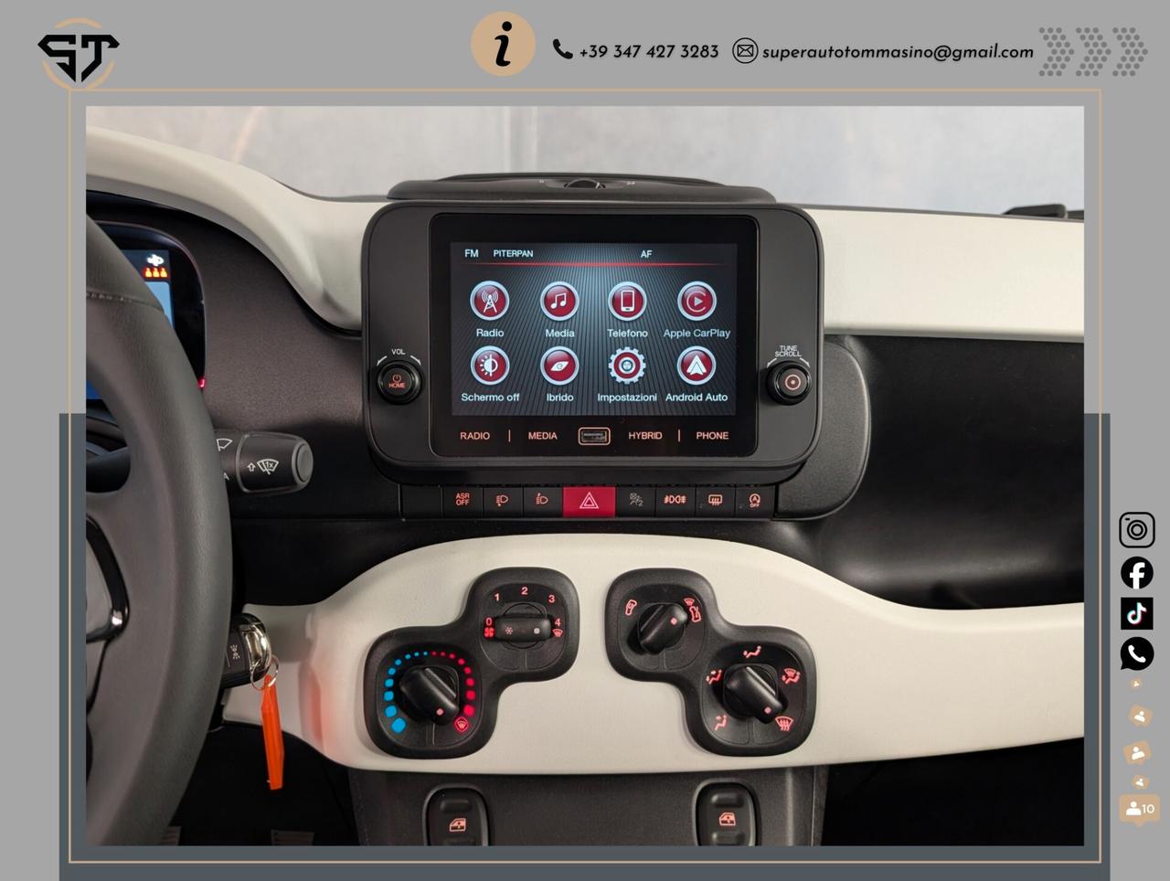 Fiat Panda 1.0 Hybrid 70CV Pandina Cross