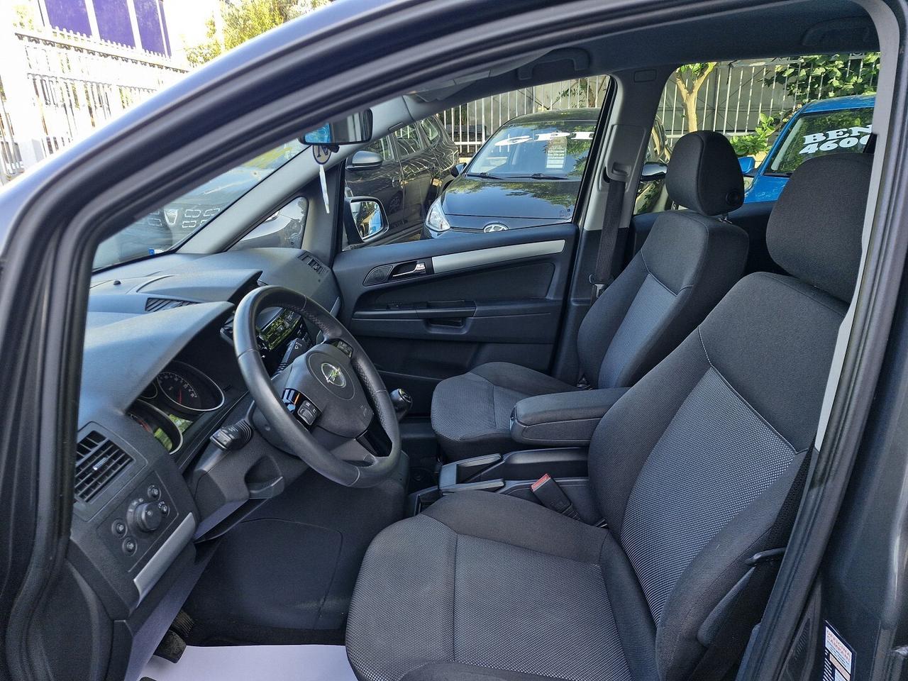 OPEL ZAFIRA 1.6 150CV BZ/METANO 7 POSTI 138000KM