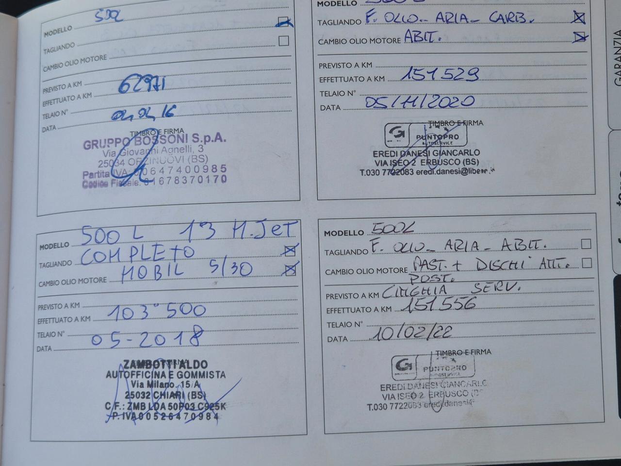 Fiat 500L 1.3 Multijet 85 CV Easy