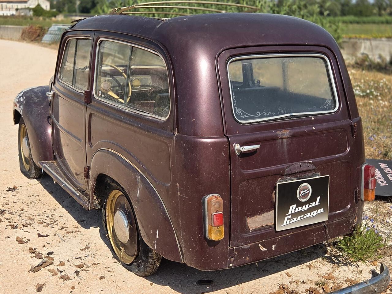 Fiat Topolino 500C BELVEDERE METALLICA -DA RESTAURO-