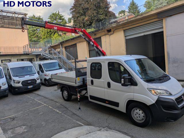 FIAT Ducato 35 2.3 MJT 130 CV maxi doppia cabina gru