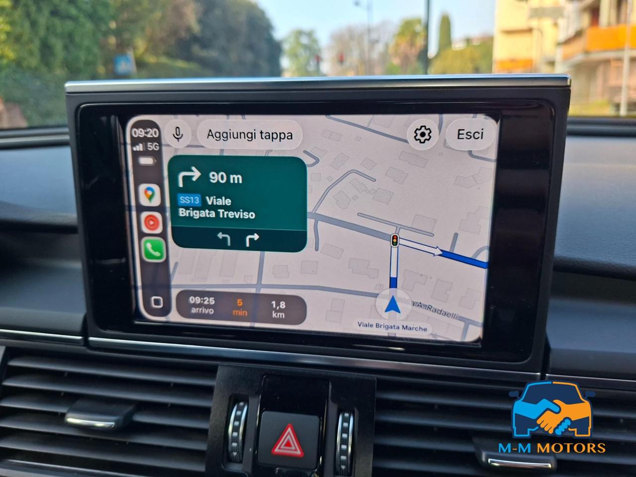 AUDI A6 AVANT S LINE gancio traino