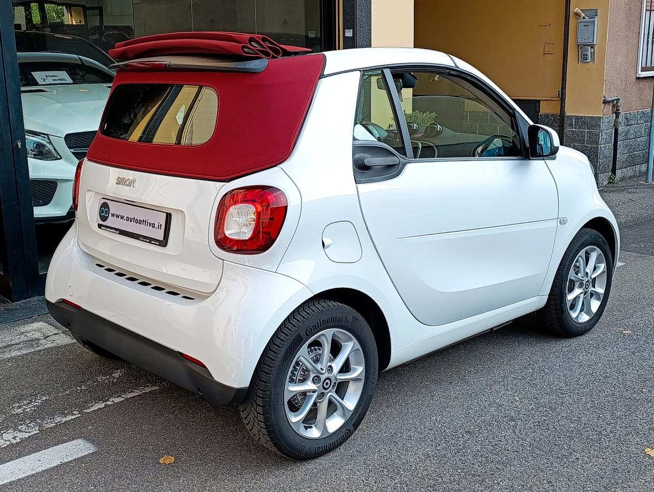 Smart ForTwo 70 1.0 twinamic cabrio Capote Rossa