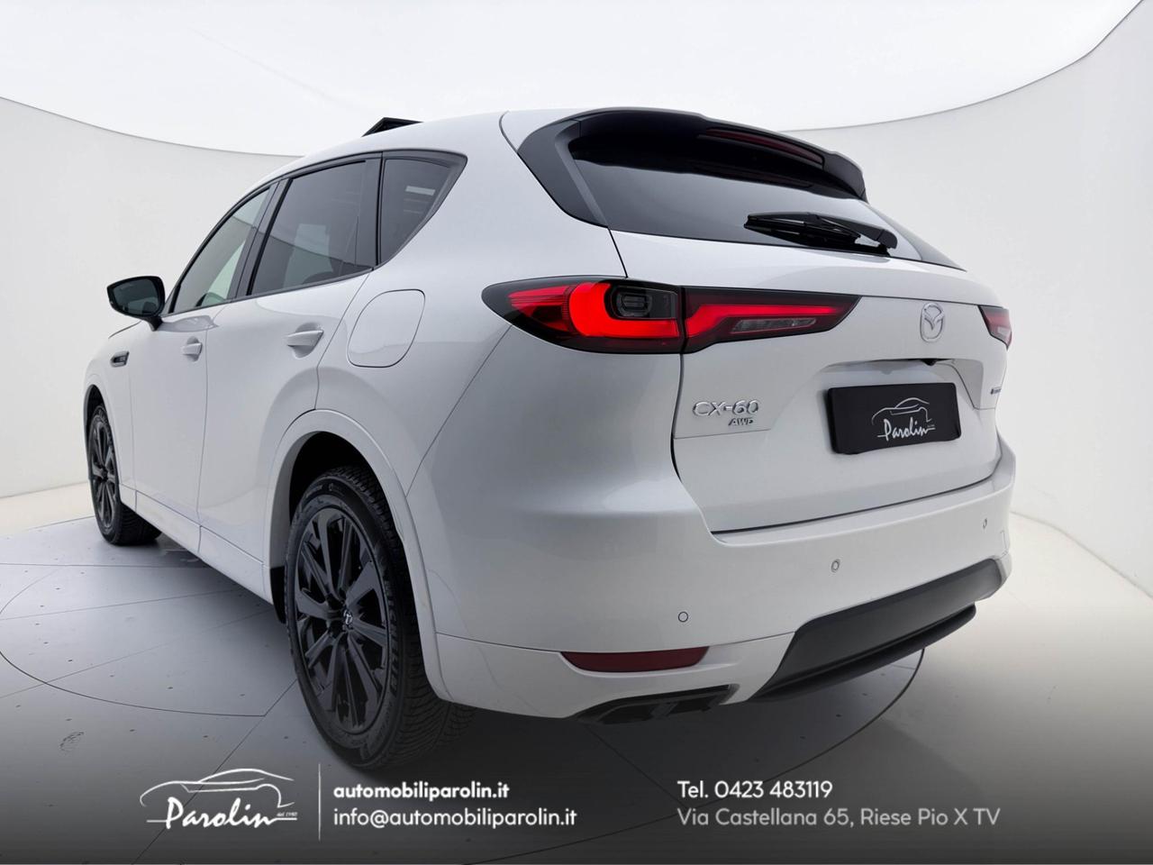 Mazda CX-60 3.3 m-hybrid boost Homura AWD Tetto-Perla-Black pack
