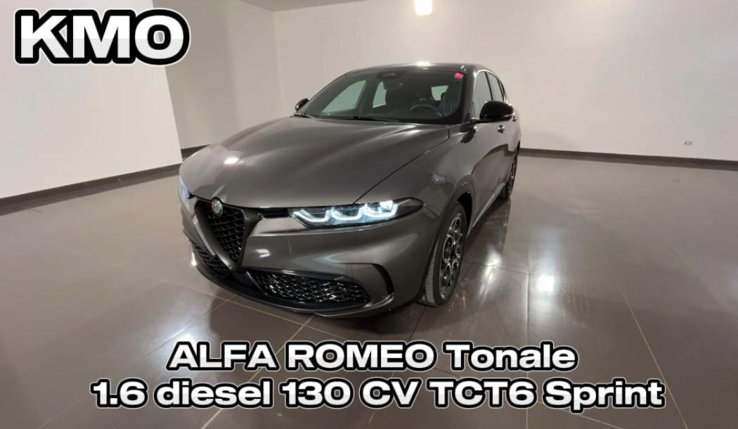 Alfa Romeo Tonale 1.6 diesel 130 CV TCT6 Sprint