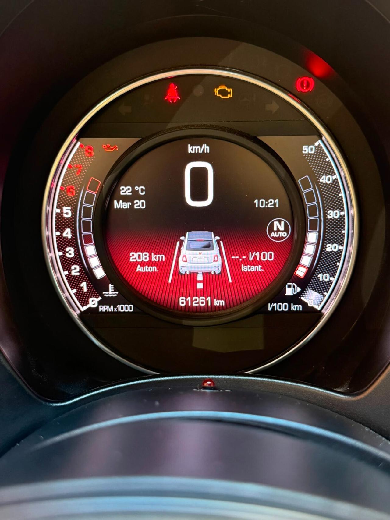 Abarth 595 C 1.4 Turbo T-Jet 165 CV Turismo 71° ANNIVERSARIO