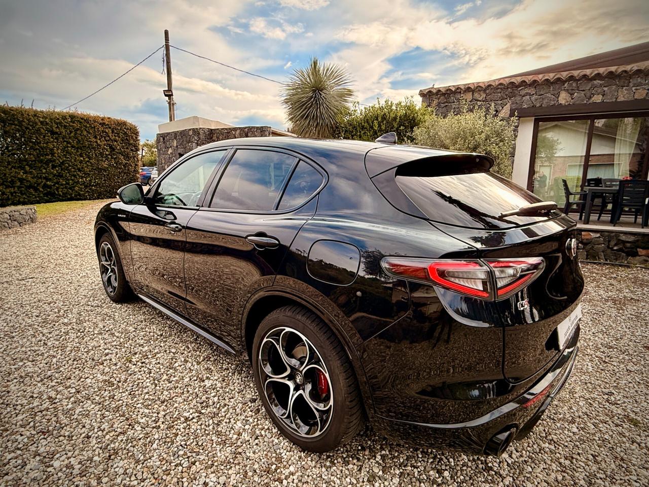 Alfa Romeo Stelvio 2.2 Turbodiesel 210 CV AT8 Q4 Veloce Fatture Tagliandi