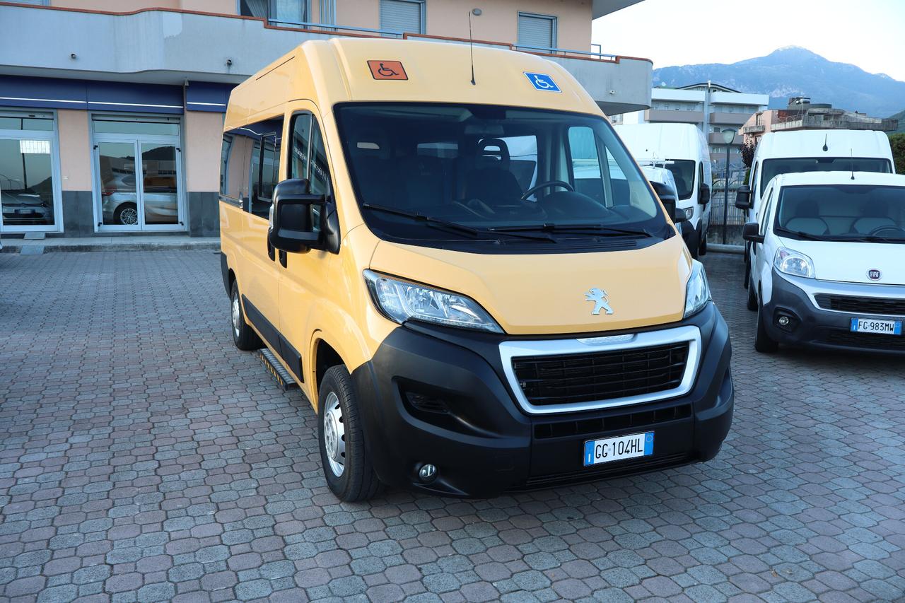 Peugeot Boxer 2.2 Bluehdi 140 Cv - Trasporto Disabili - Sollevatore Elettrico doppio braccio