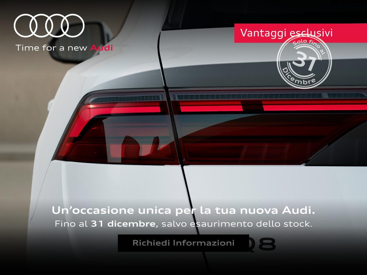 Audi Q8 55 3.0 tfsi e s line edition quattro tiptronic