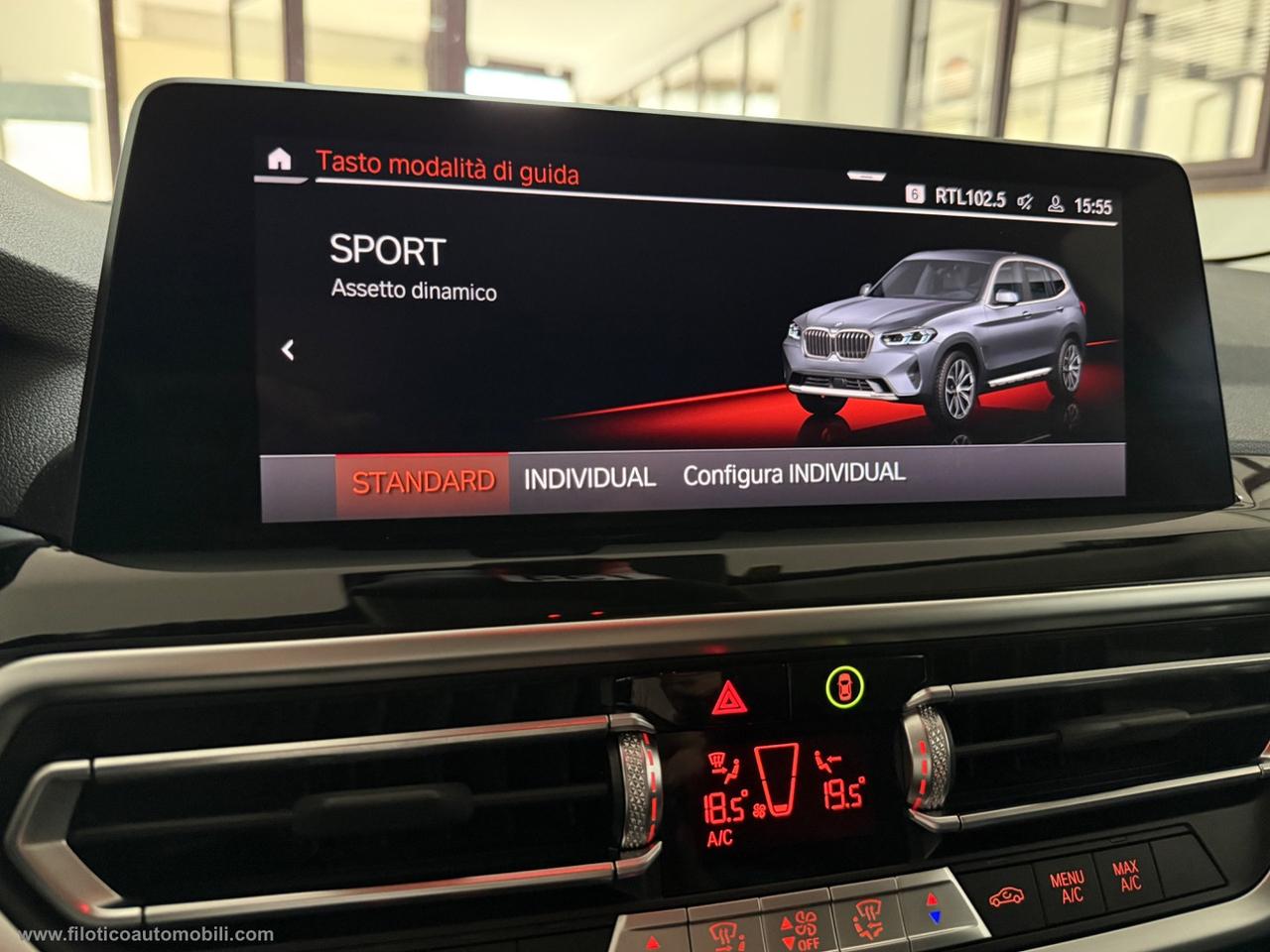 BMW X3 xDrive20d 48V UNICO PROPRIETAFIO DIESEL IBRIDO | PELLE