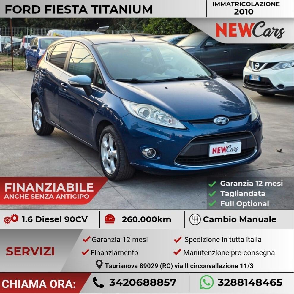 Ford Fiesta 1.6 TDCi 95 CV 5p. Titanium